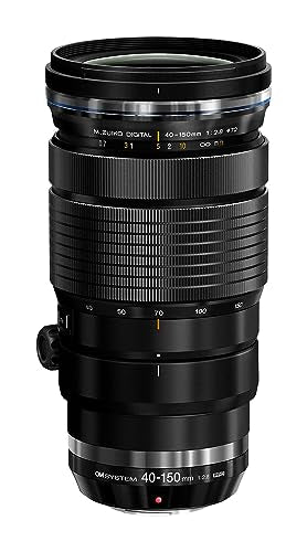 OM SYSTEM M.Zuiko Digital ED 40 to 150mm F/2.8 PRO Weatherproof Lens with Dual VCM Autofocus, Programmable L-Fn Function Button