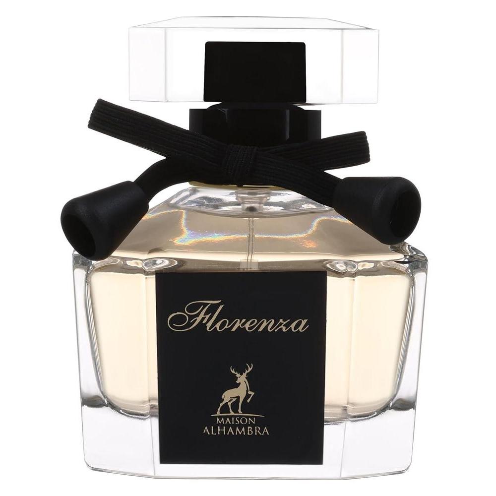 Maison Alhambra Florencia para mujer es un agua de perfume en aerosol con fragancia floral