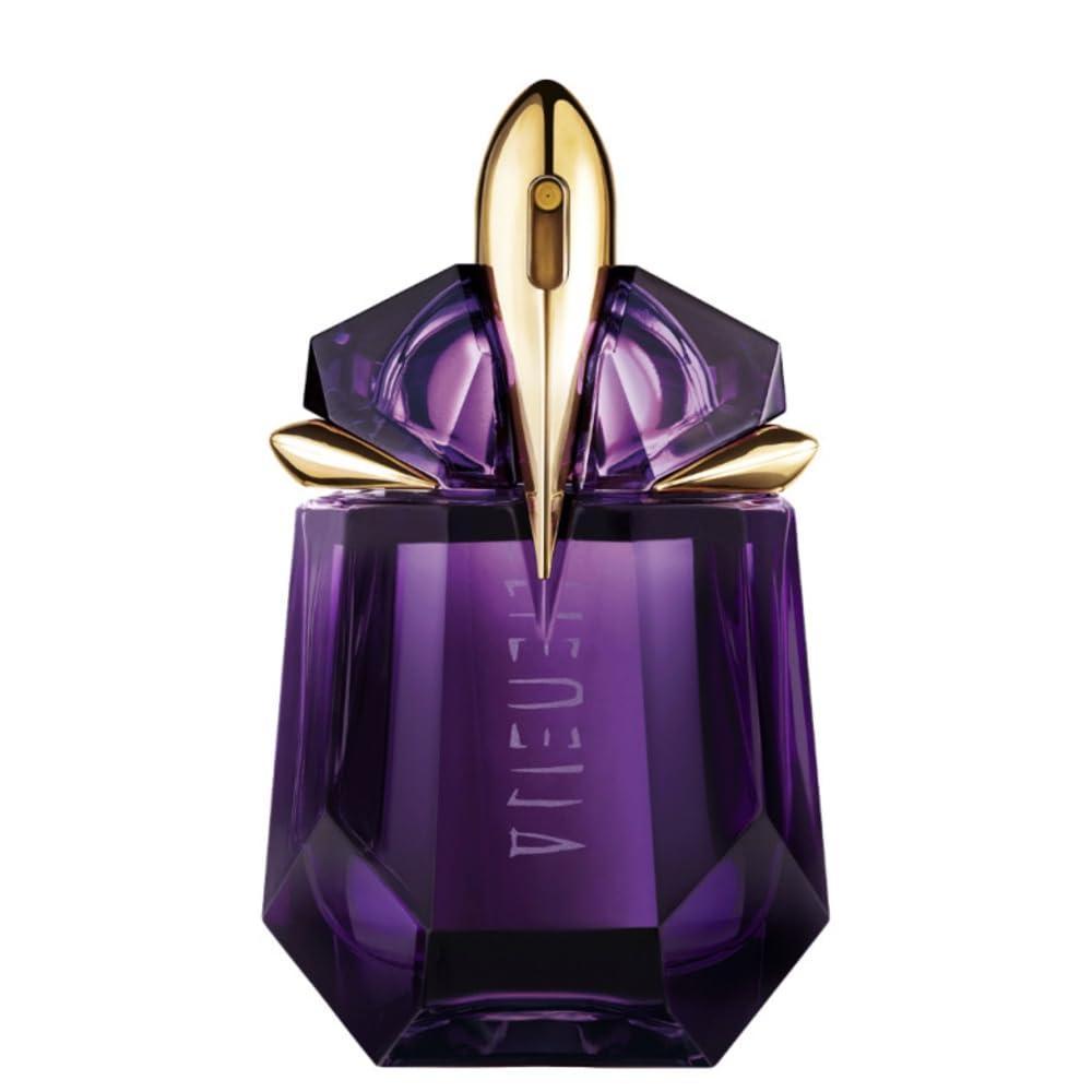 Mugler Alien Eau de Parfum, perfume floral y amaderado para mujer con jazmín, madera y ámbar de larga duración