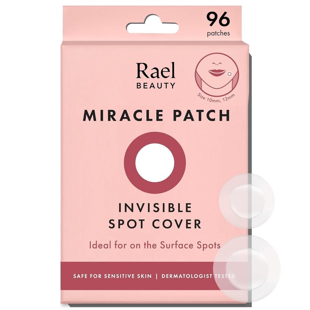 Miracle Invisible Spot Cover Hydrocolloid Patch, Treatment For Breakouts, 96 Count, 2 Sizes