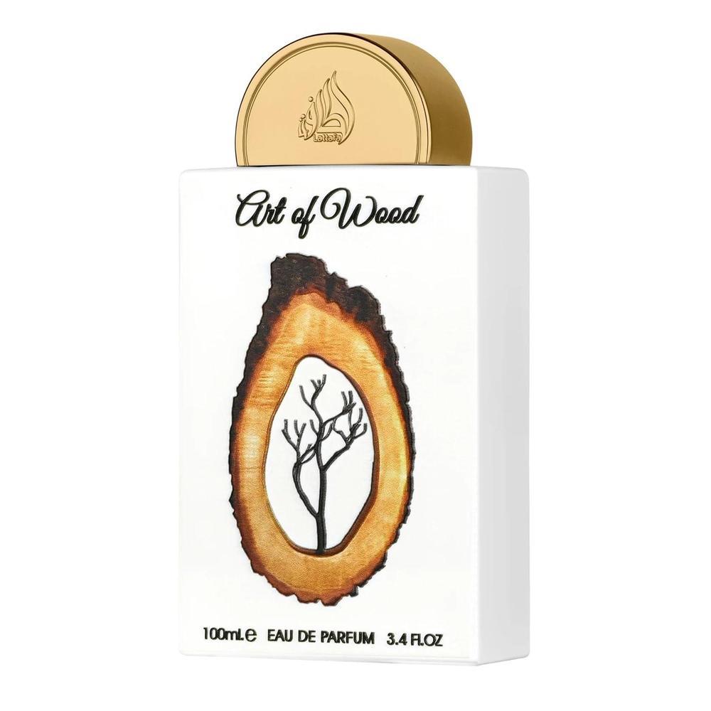 Lattafa Pride Art of Wood for Unisex Eau de Parfum Spray, 3.4 Ounce / 100 Ml