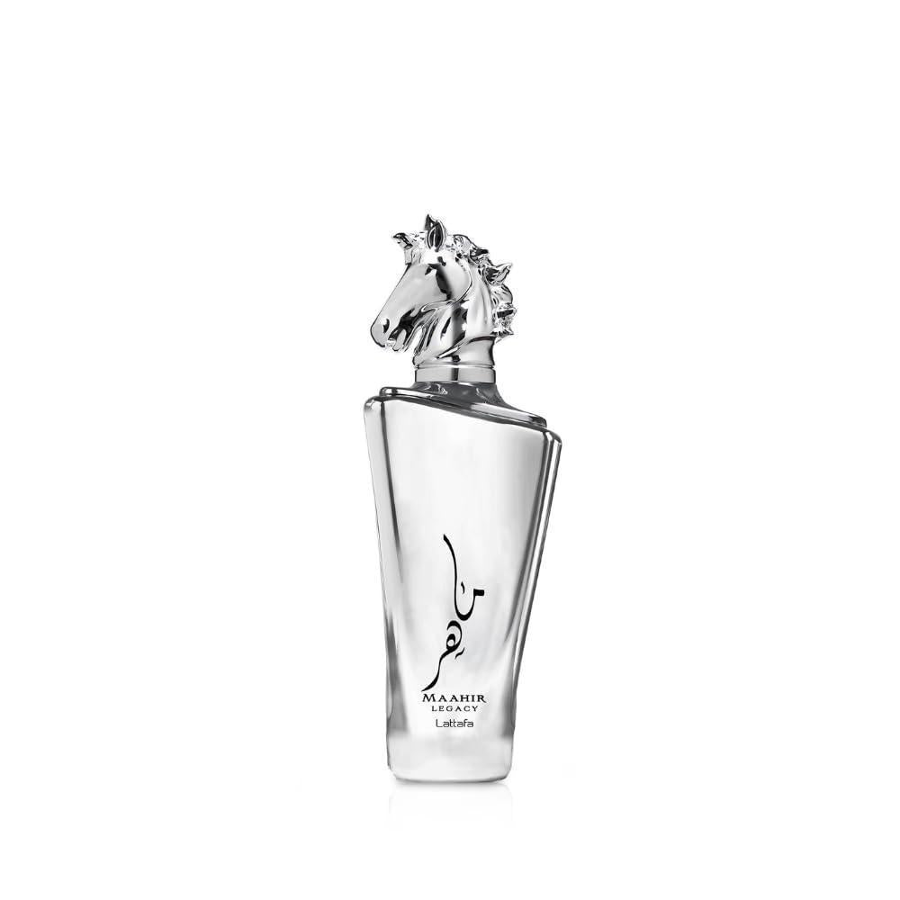 Lattafa Maahir Legacy Eau De Parfum En Espray Para Hombre, Fragancia Duradera Cítrica Y Amaderada, Tamaño De Viaje