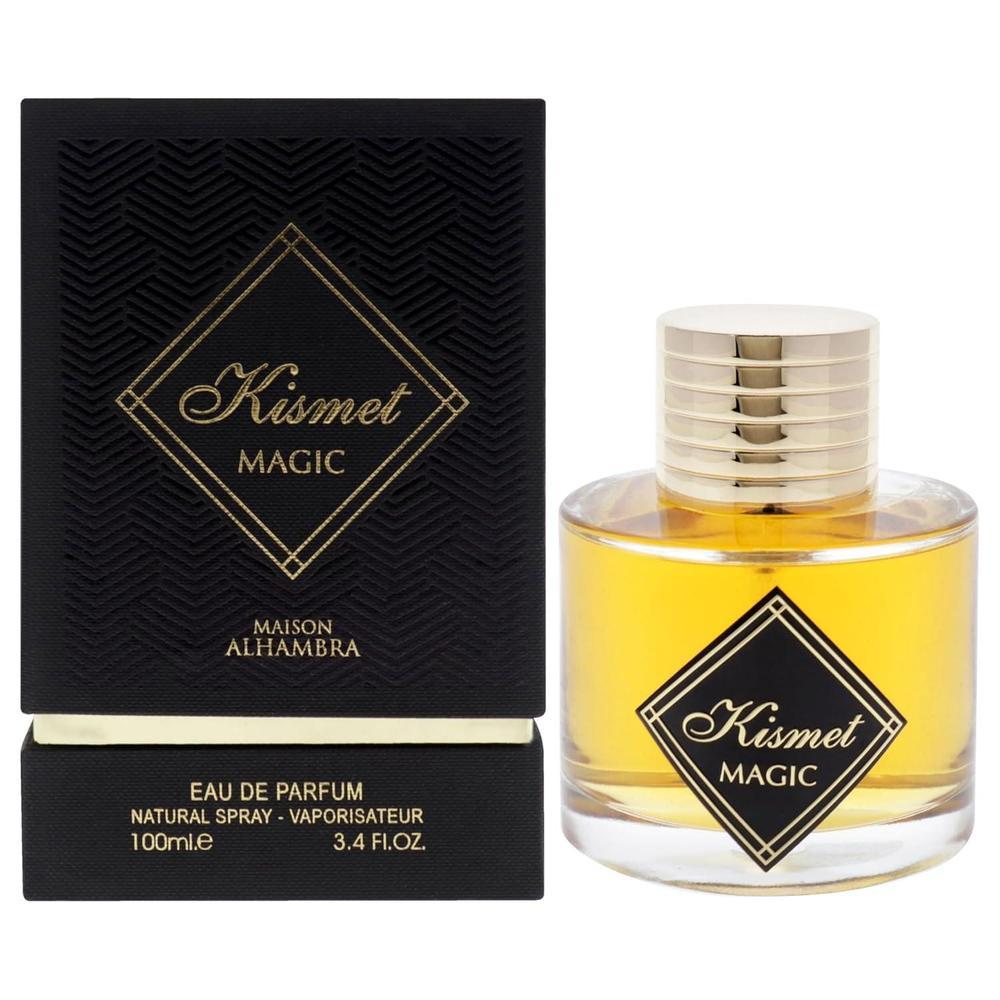 Maison Alhambra Kismet Magic EDP para hombre - Fragancia duradera con vainilla y canela