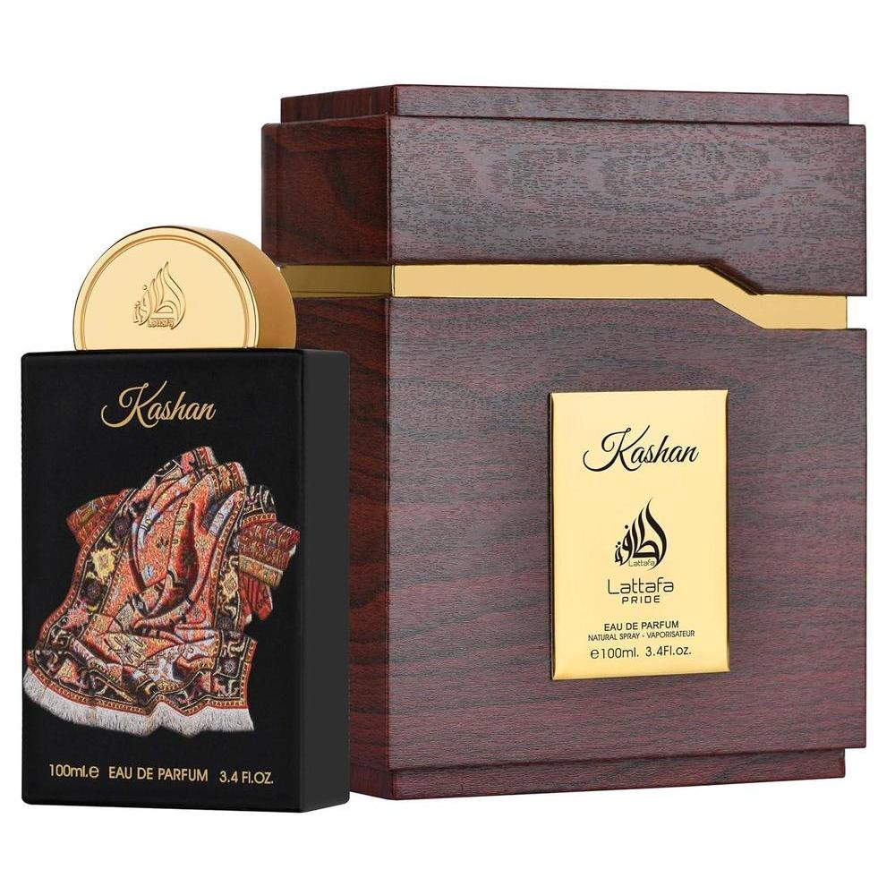 Lattafa Pride Kashan for Unisex Eau de Parfum Spray, 3.4 Ounce / 100 Ml