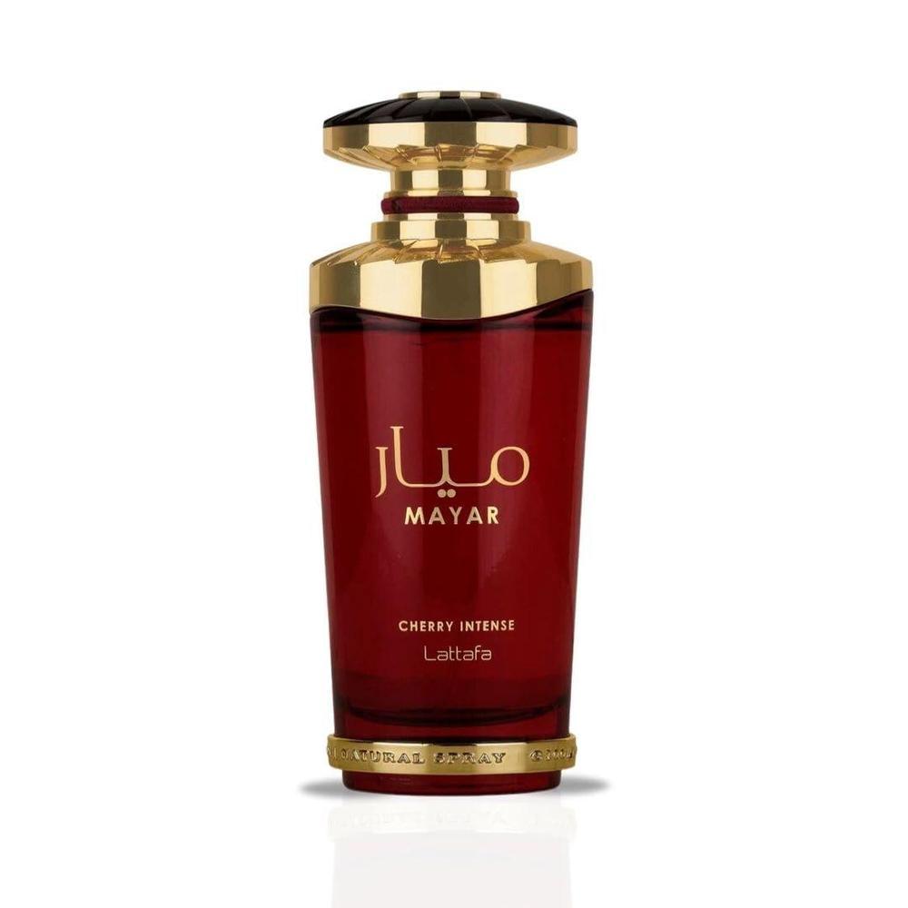Lattafa Mayar Cherry Intense for Unisex Eau de Parfum Spray, 3.4 Ounce / 100 ml