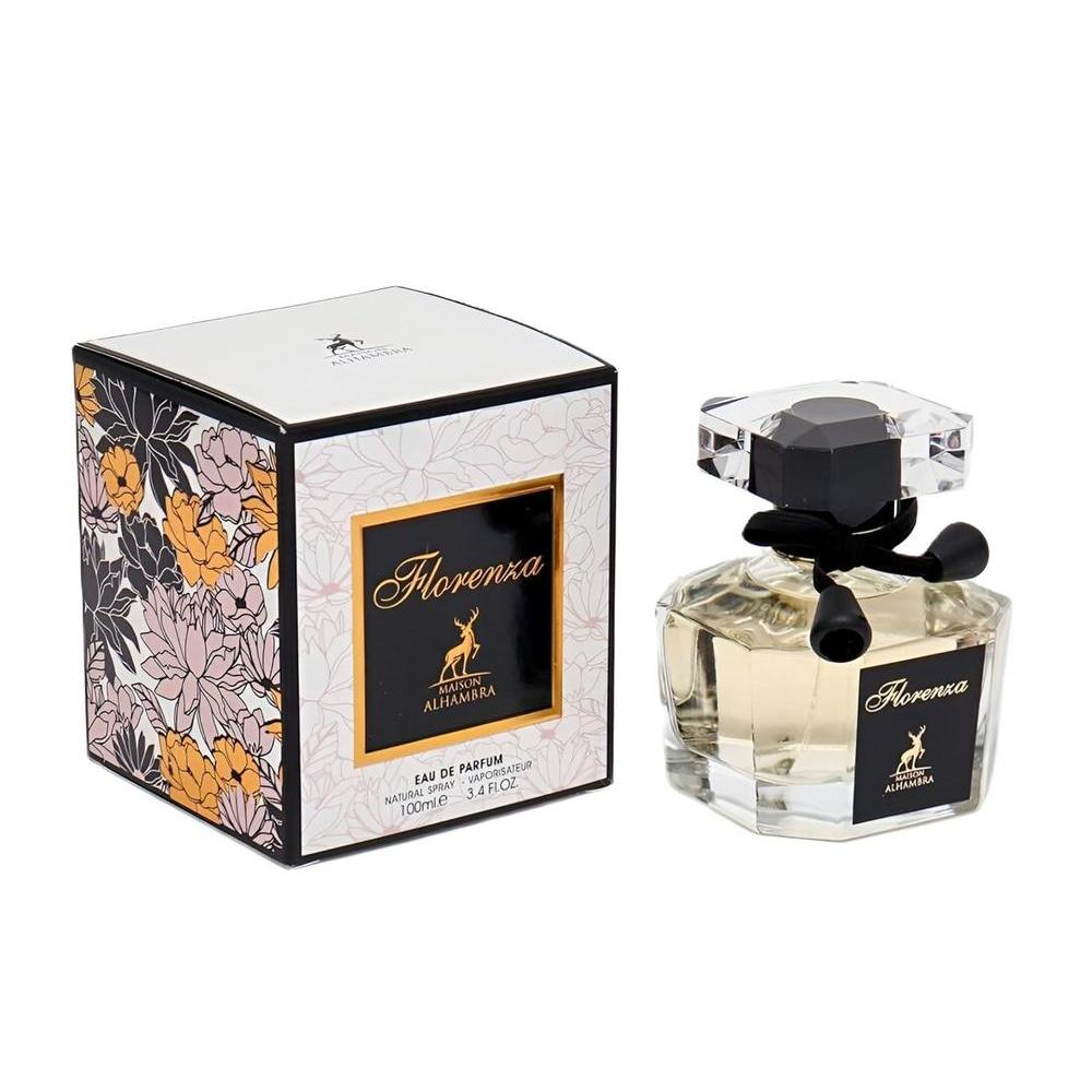 Maison Alhambra Florencia para mujer es un agua de perfume en aerosol con fragancia floral