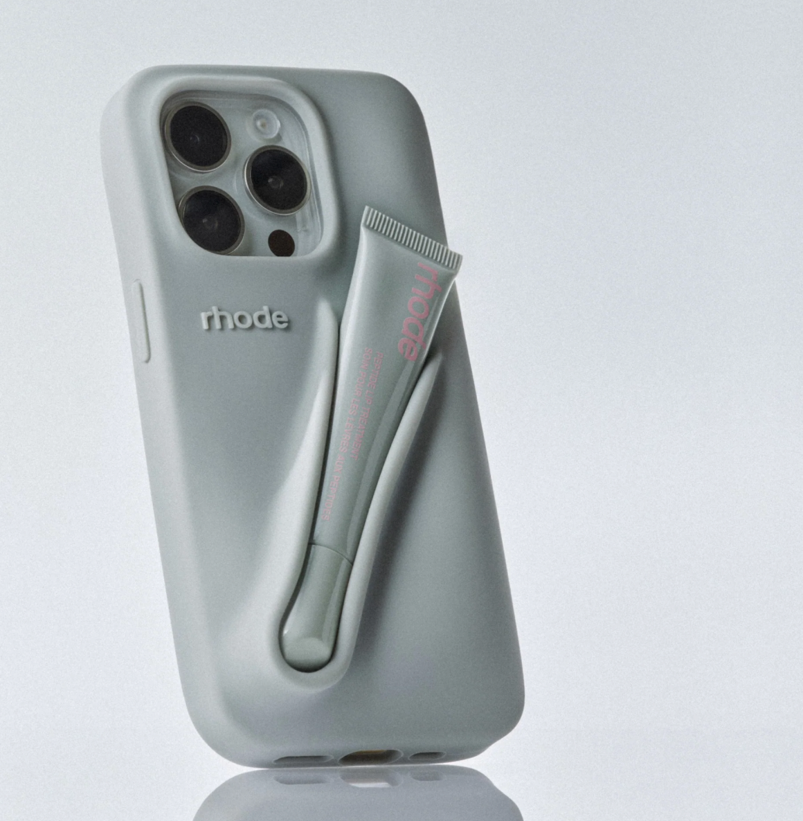 RHODE LIP CASE GREY 16 PRO