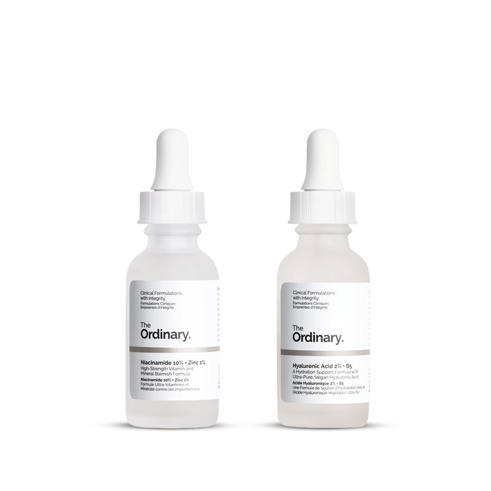 Pack The ordinary Niacinamide & hyaluronic