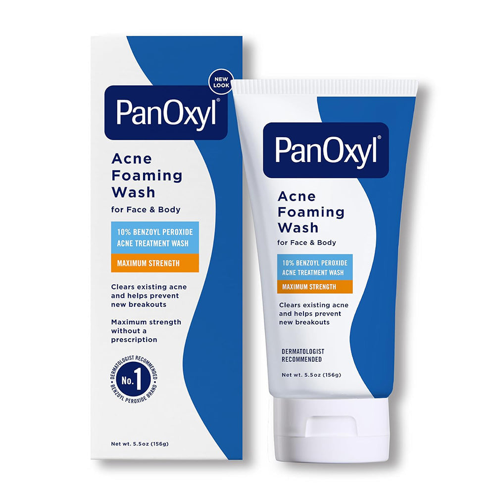 PanOxyl Acne Foaming Wash 10% Benzoyl Peroxide 156 gr