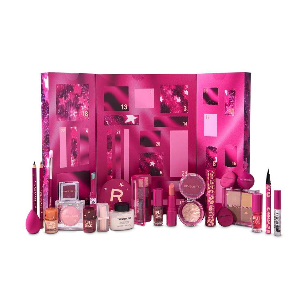 Makeup Advent Calendar 2025 24-Piece Set For Lips Eyes & Face