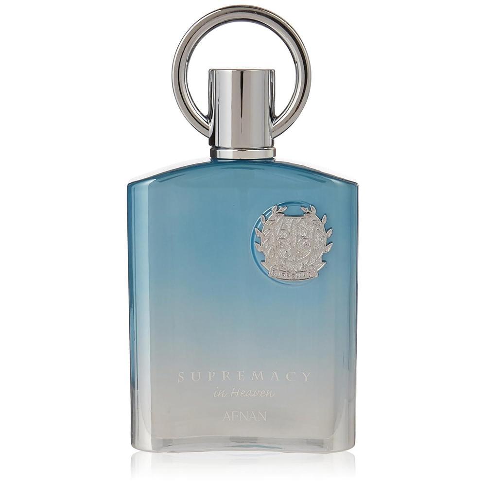 Afnan Supremacy In Heaven Eau de Parfum Spray para hombre, fragancia amaderada y almizclada