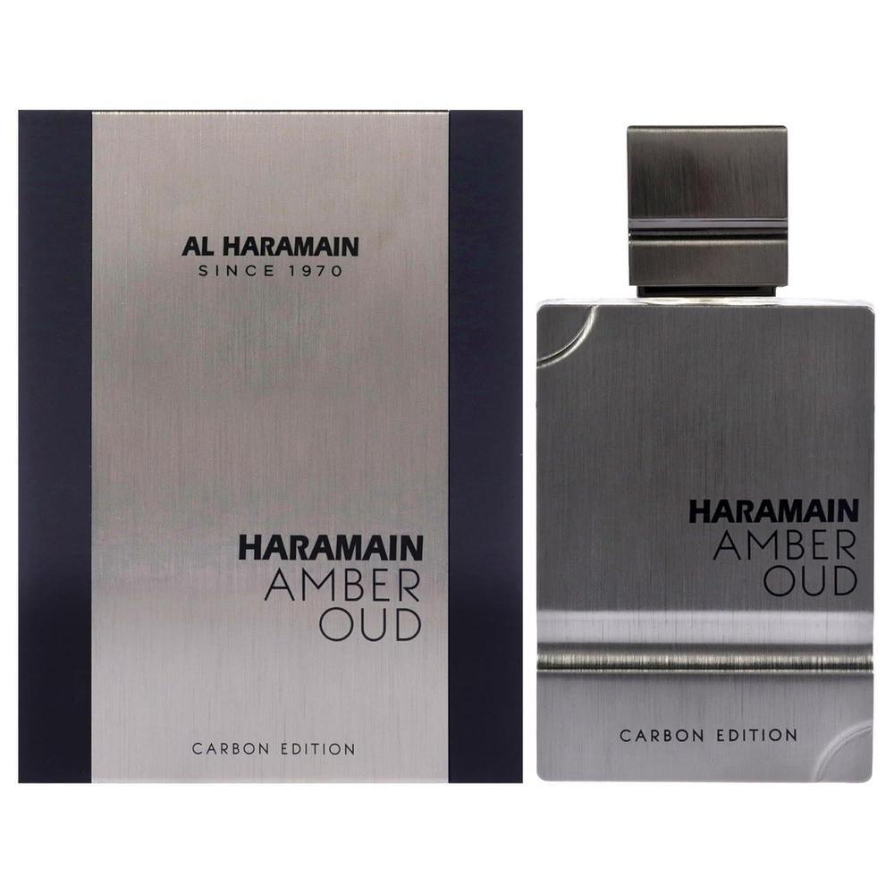 Al Haramain Amber Oud Edición Carbono para Hombre, Eau de Parfum en Aerosol de 57 ml