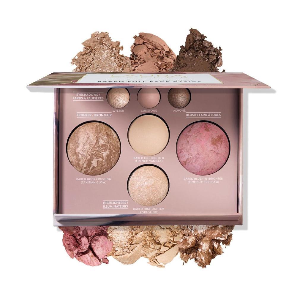 Best Of The Best Baked Palette Includes Bronzer Blush Highlighter Eyeshadow