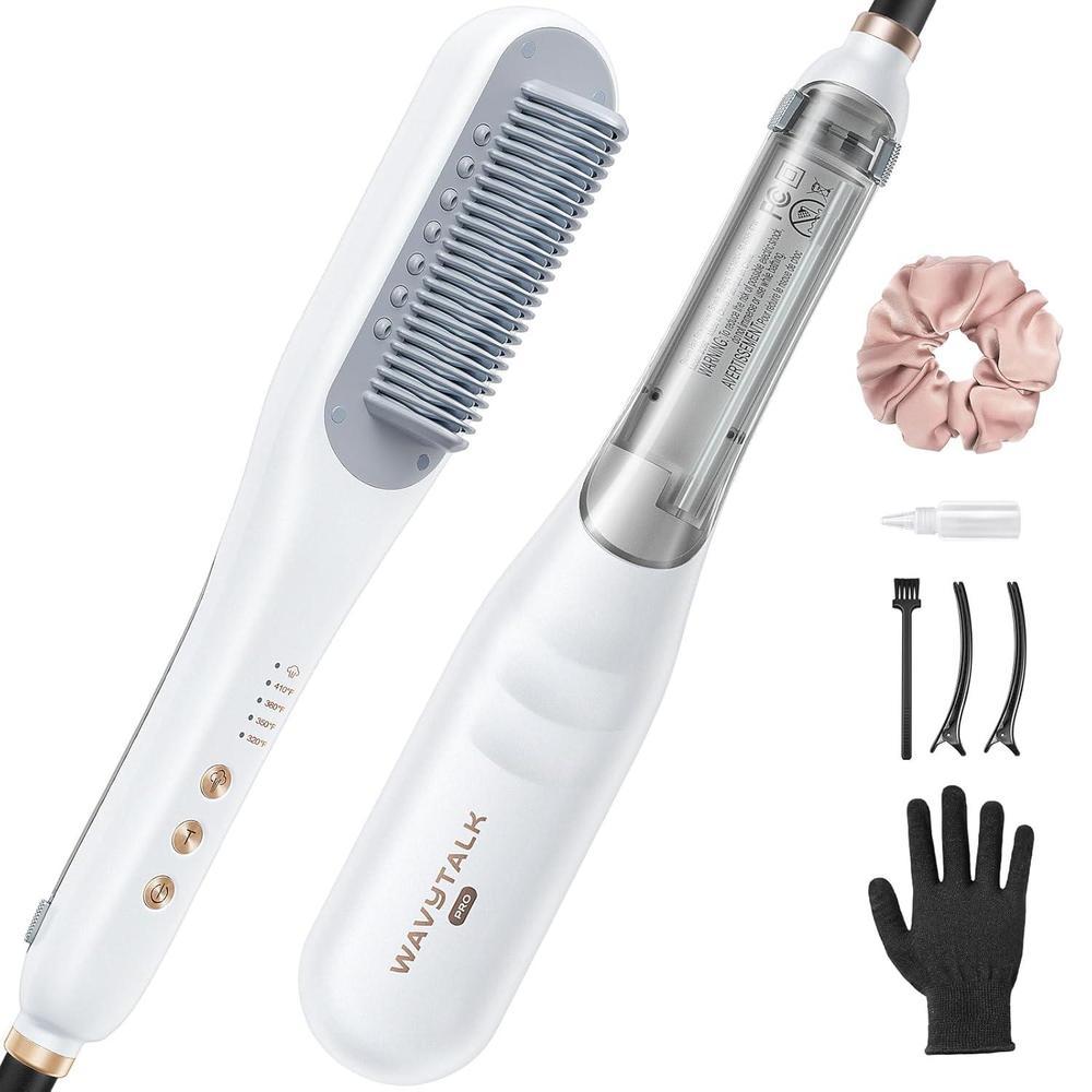Wavytalk Steam Hair Straightener Brush