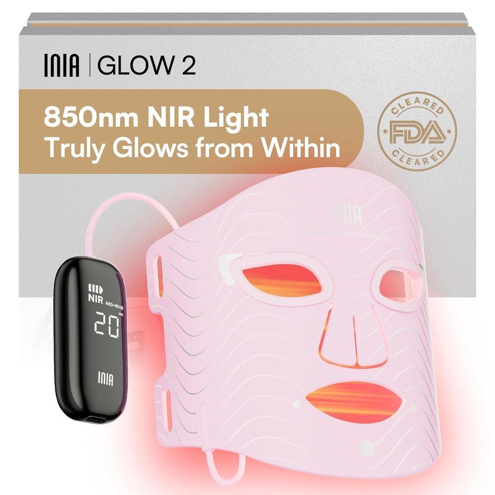 Red Light Therapy Mask - 4 Light Modes NIR Rejuvenation