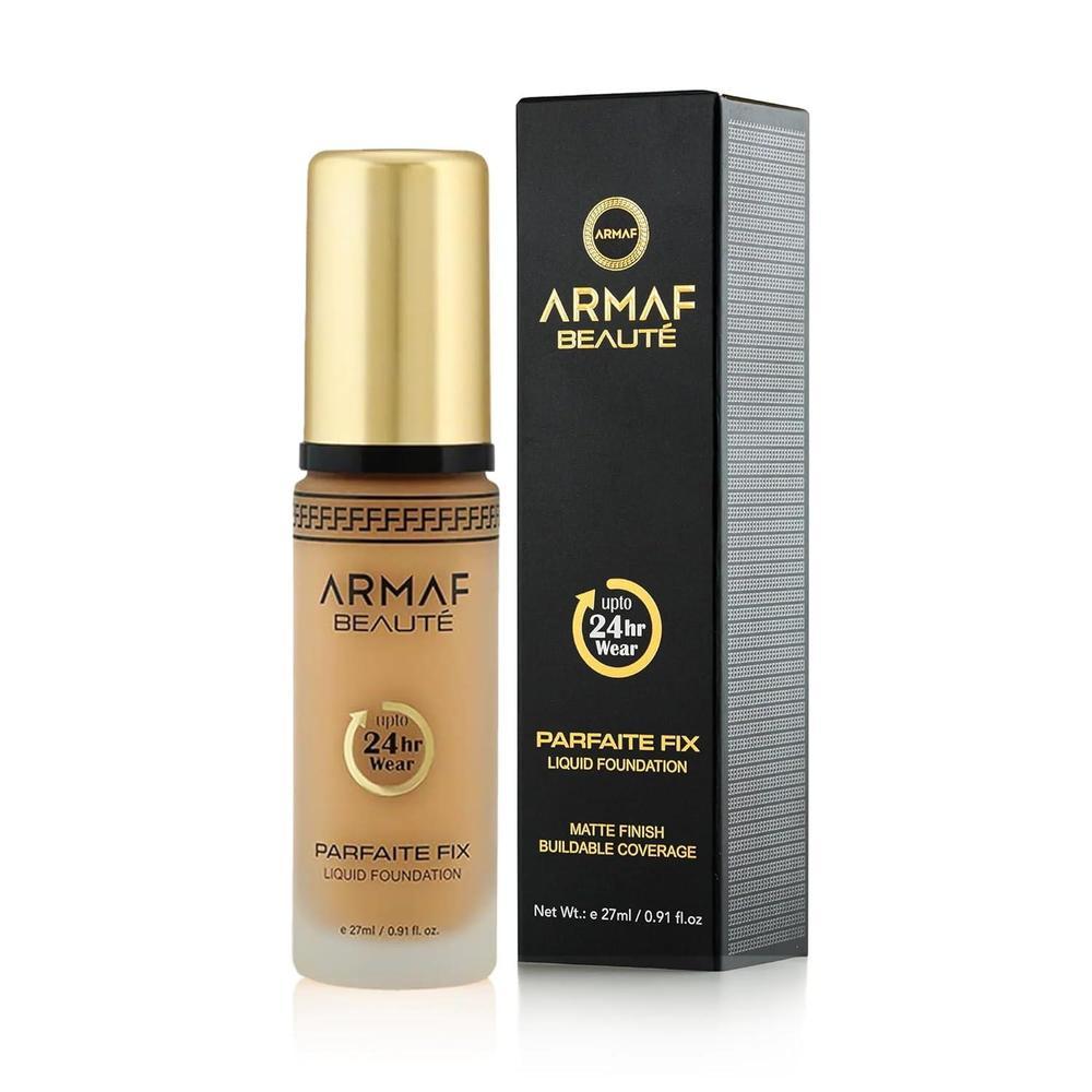 Armaf Beauté Parfaite Fix Liquid Foundation Makeup - Sand, 27ml