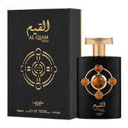 Lattafa Perfumes Al Qiam Gold Eau de Parfum en espray unisex, fragancia oriental, 100 ml