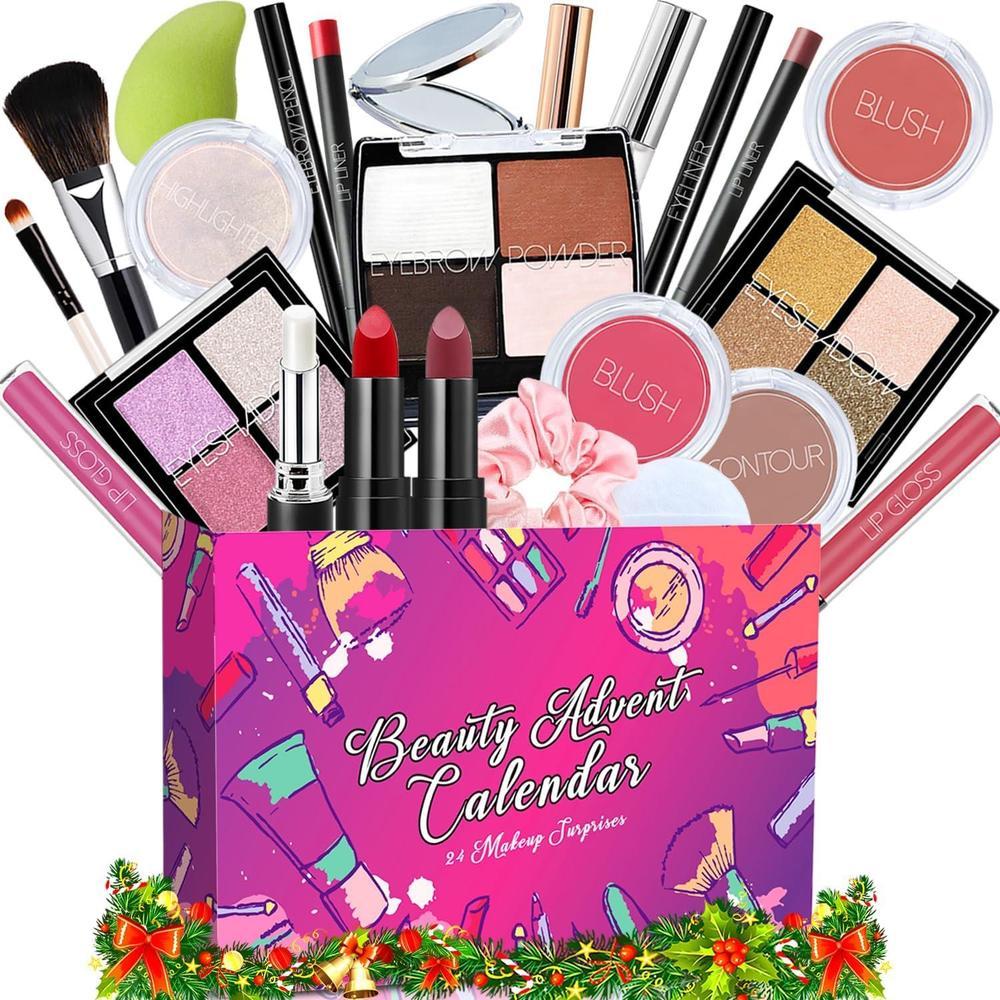 Makeup Advent Calendar 2025 Teen Girls Women Beauty Countdown Calendar Christmas Gifts
