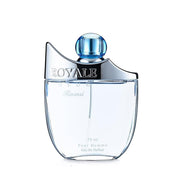 Perfume Rasasi Royale Blue Eau De Parfum Spray para hombre con frescas notas de melón, mandarina y más