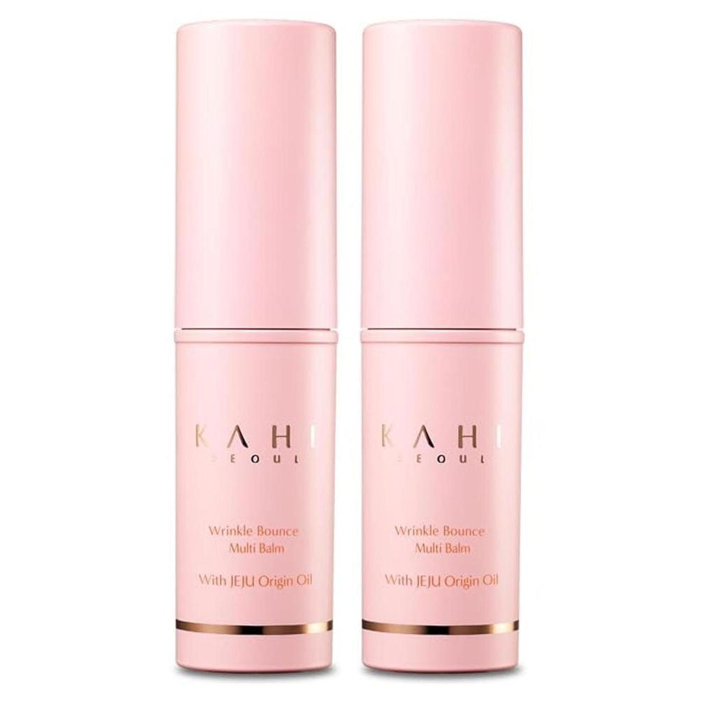 Kahi Wrinkle Bounce Multi Balm DUO EDITION, All-In-One Hydrating Balm, 18g