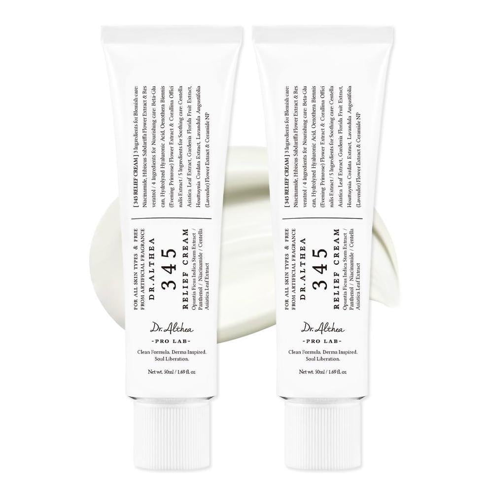 Dr.Althea 345 Relief Cream Moisturizer For Soothing Recovery With Niacinamide 100.1 ml