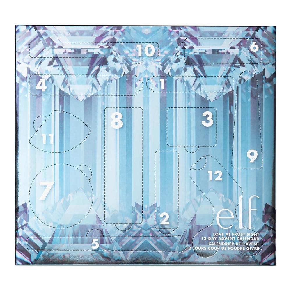12-Day Advent Calendar, Skincare & Festive Makeup Kit
