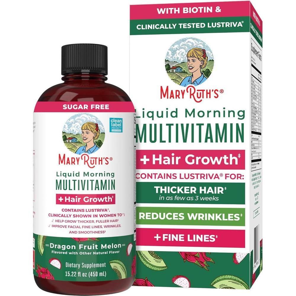 Multivitamin Hair Growth Supplement Biotin 10000mcg 450ml