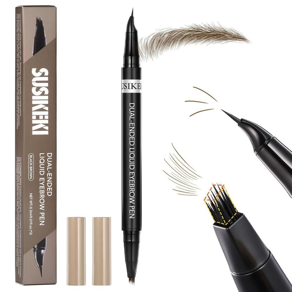 Dual-Ended Eyebrow Pencil 4D Brow-Fection Pen