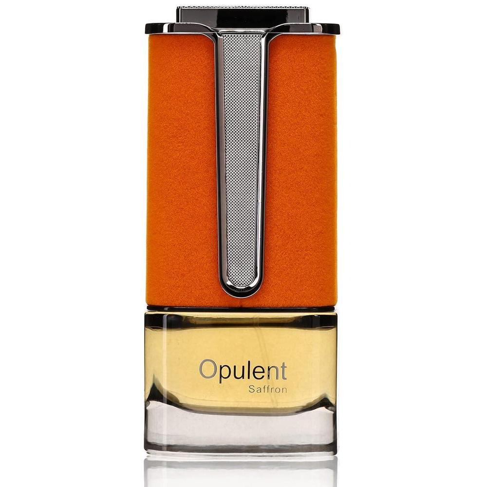 Al Haramain Opulent Saffron - Colonia para hombres árabe con fragancia oriental y perfume de larga duración