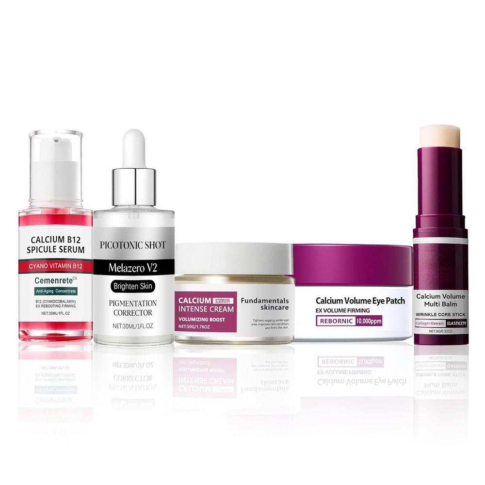 Calcium Daily Care Skin Set With Multi Balm Stick – Skincare Collection