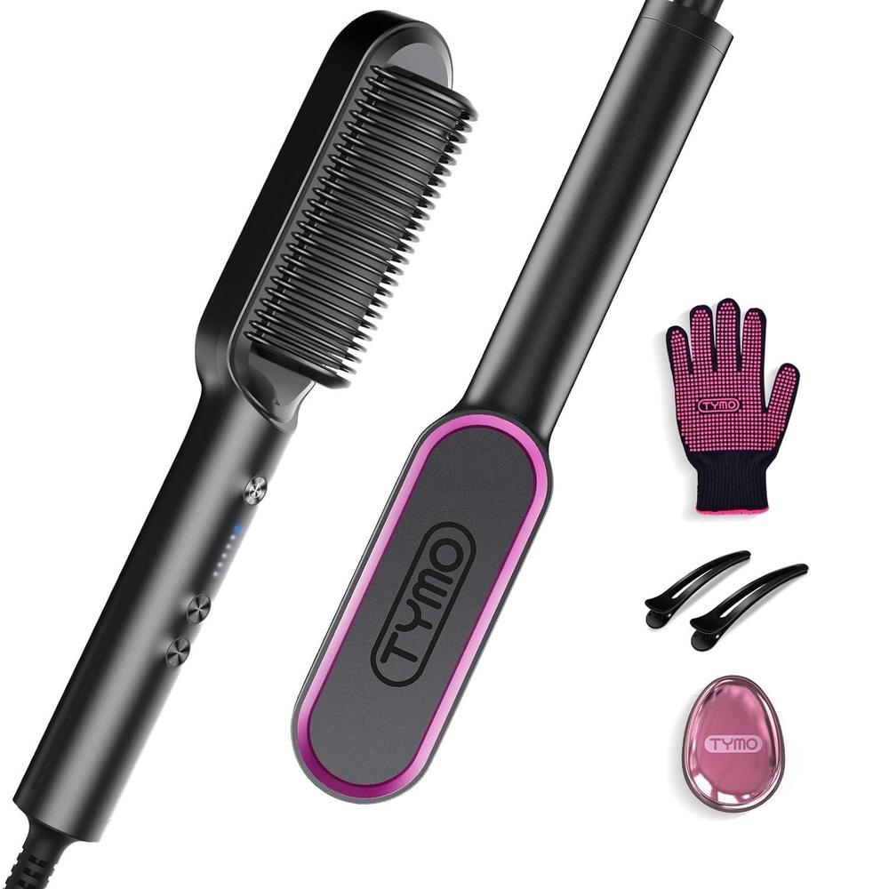 Hair Straightener Brush + 5 Temps