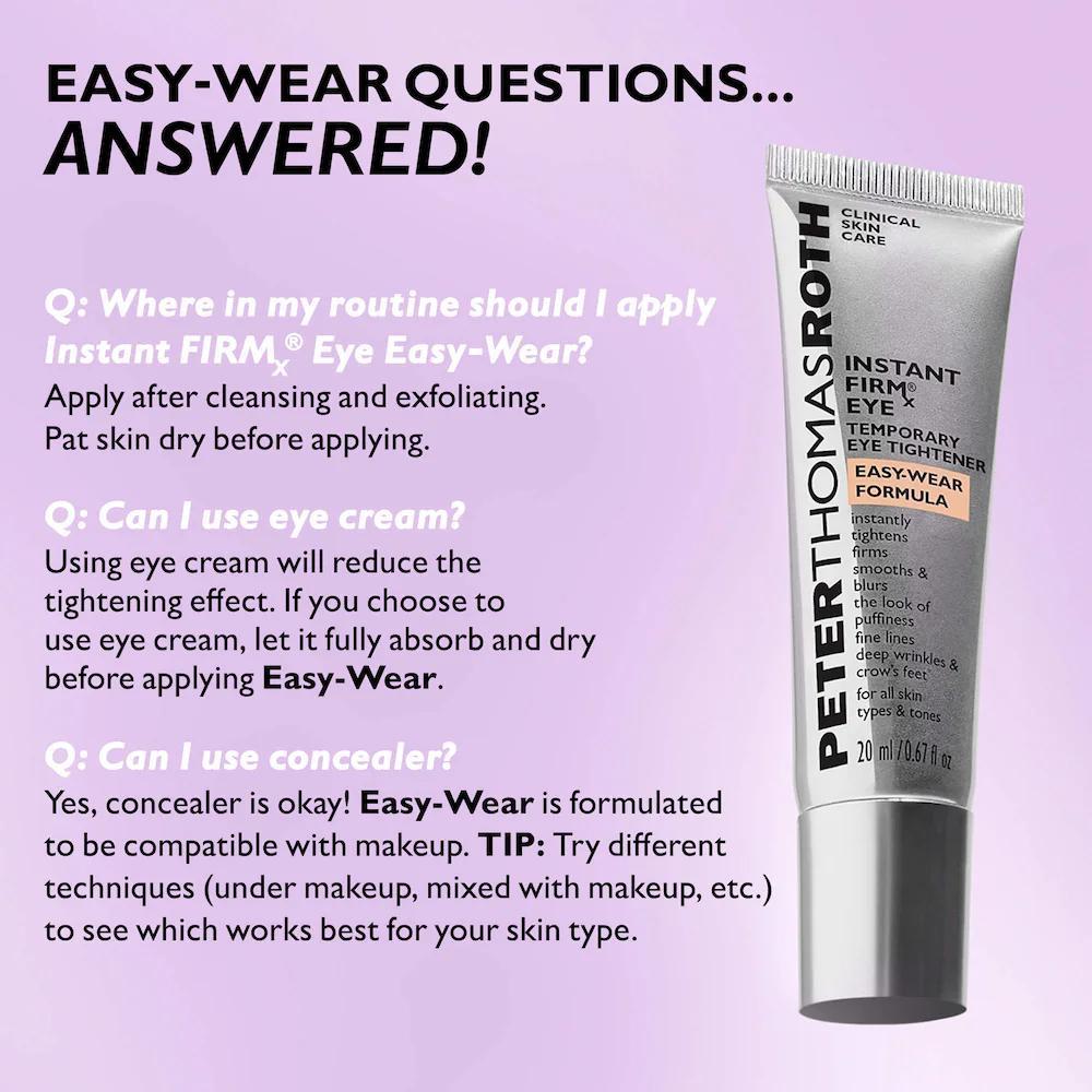 Instant FIRMx® Eye Temporary Eye Tightener Easy-Wear Formula for Firming Under-Eye Bags & Wrinkles