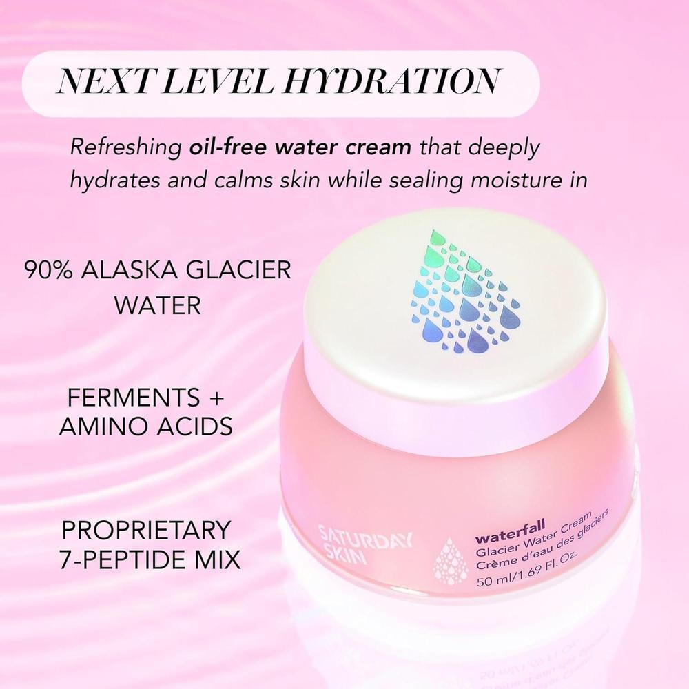 Water Face Cream Gel Type Cream From Alaska Glacier Water 50 ml