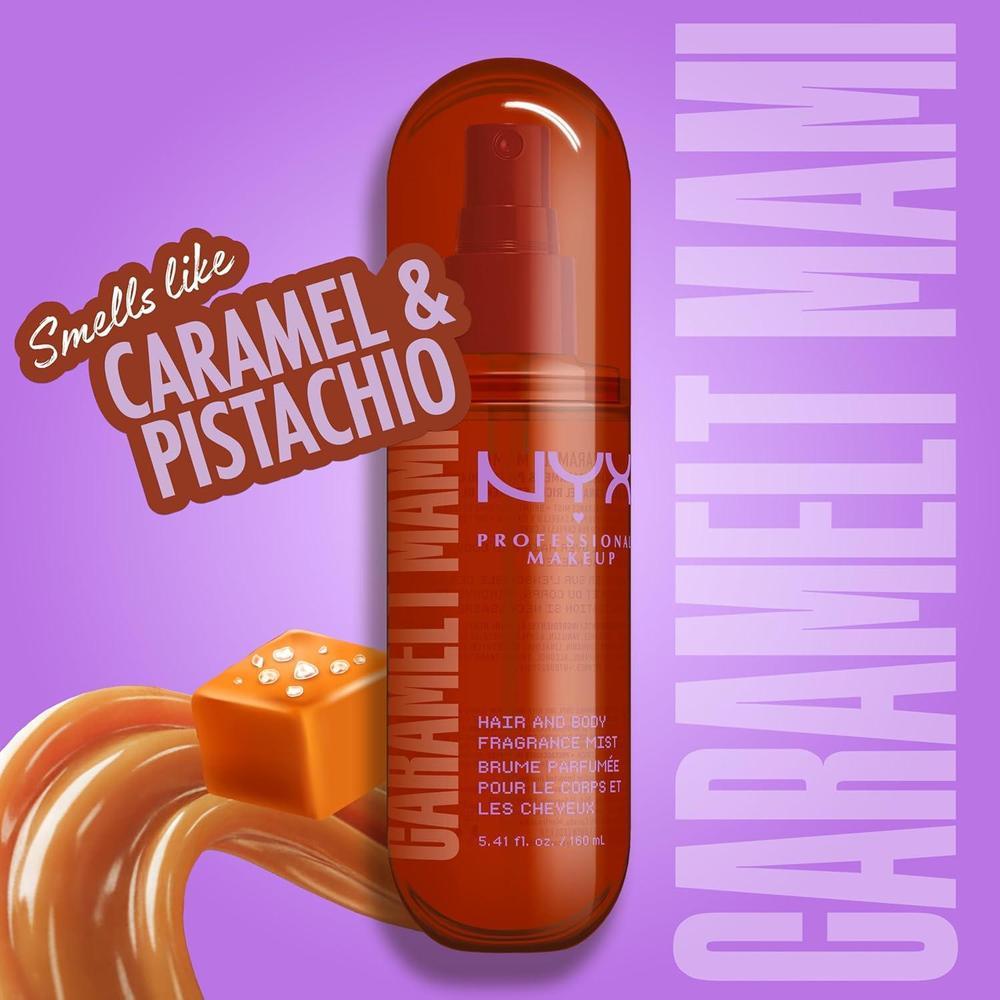 Fat Oil Fragrance Mist Perfume In Caramelt Mami For Hair & Body 2.7oz