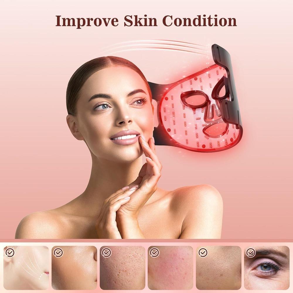 Red Light Therapy Mask 3 Modes