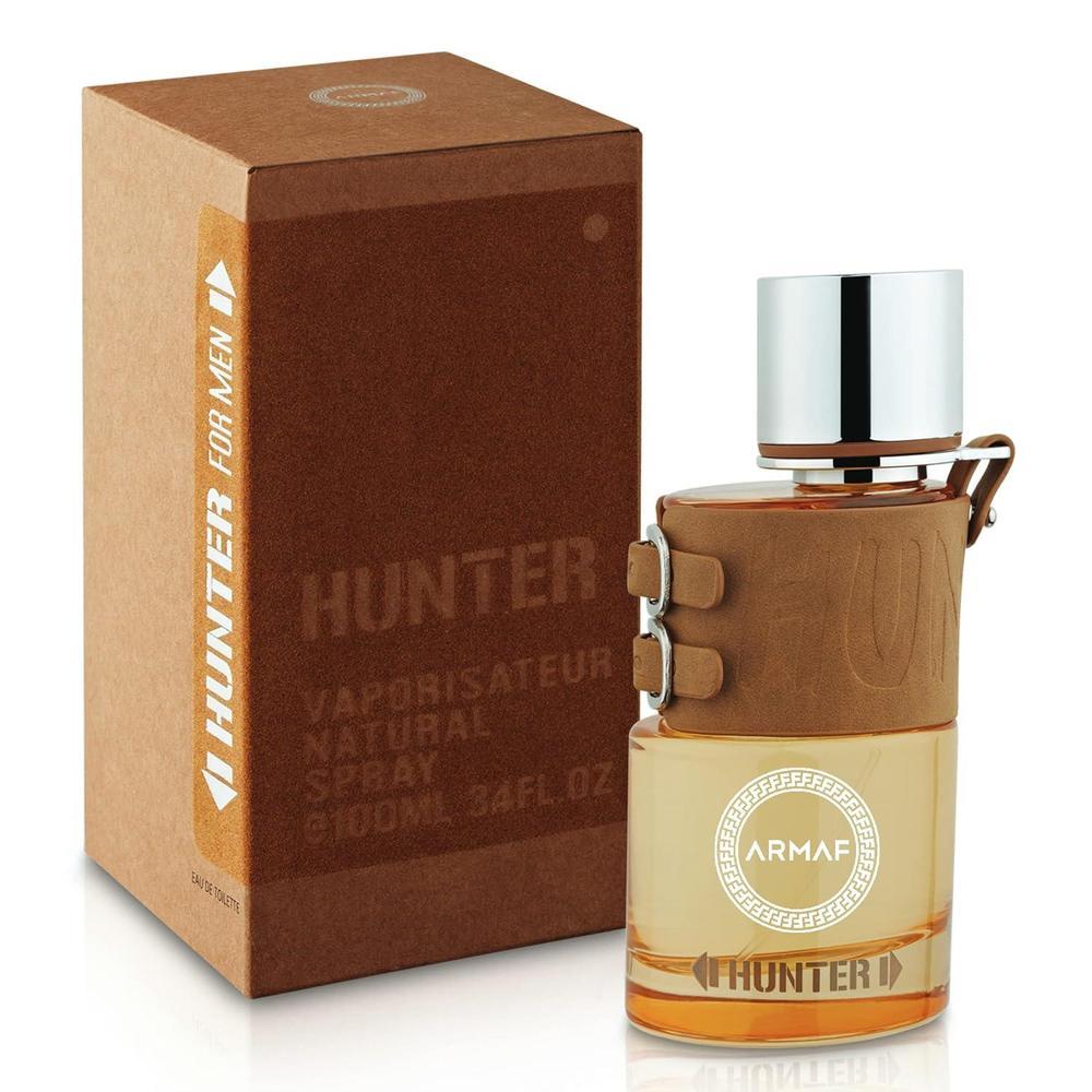 Armaf Hunter EDP Spray para Hombre, Fragancia de 100 ml con notas de almendra, lavanda y s‡ndalo, 108 g de peso. Larga duraci—n.