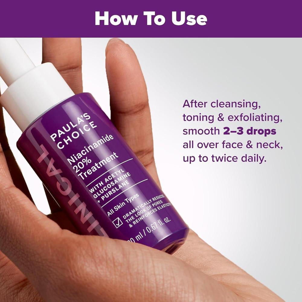 20% Niacinamide Face Serum Anti-Aging 19.82ml