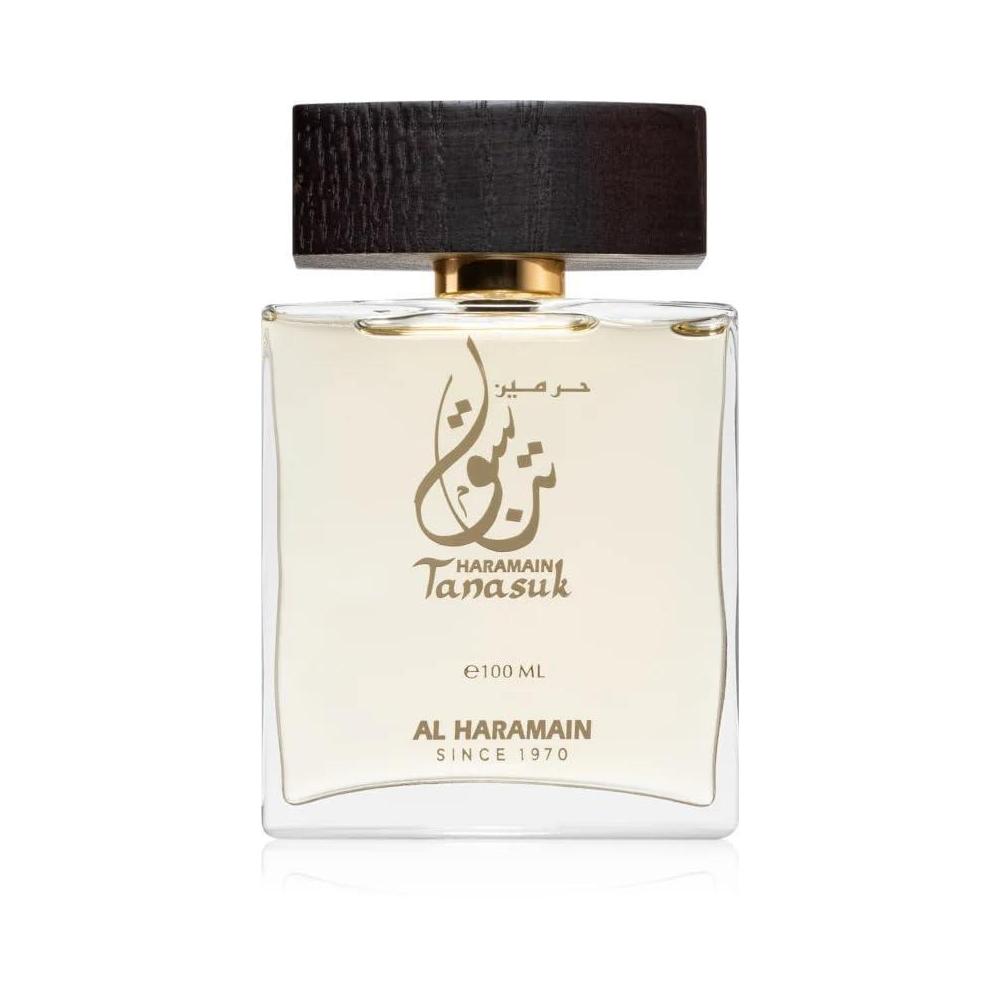 Al Haramain Tanasuk Extrait de Parfum Spray unisex con notas florales, ideal para cualquier ocasi—n