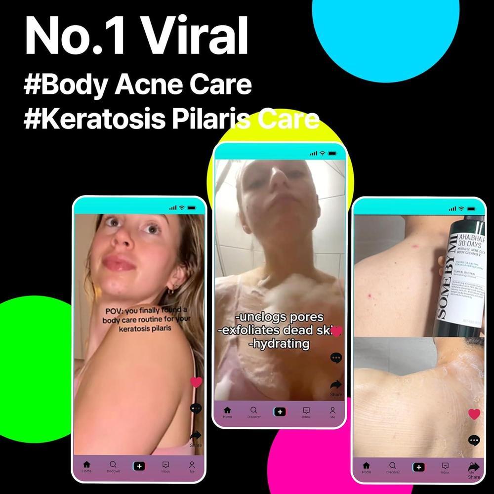 AHA BHA PHA 30 Days Miracle Cleanser - Exfoliating Body Gel 400ml