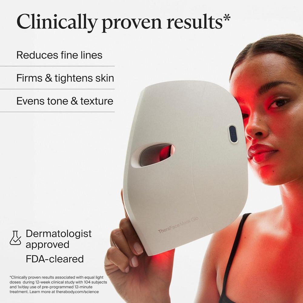 Therabody Theraface Mask Glo Cordless Led Skincare Mask
