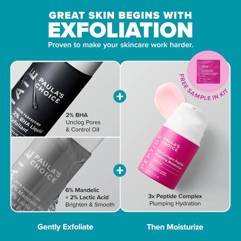 Smooth & Glow Gift Set for clearer, brighter skin