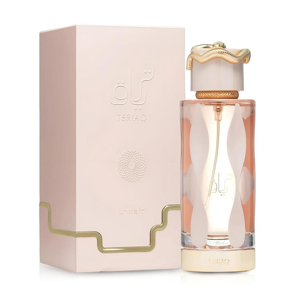 Lattafa Teriaq Eau De Parfum, Fragancia C’trica Unisex De 96ml Con Notas De Vainilla Y Almizcle