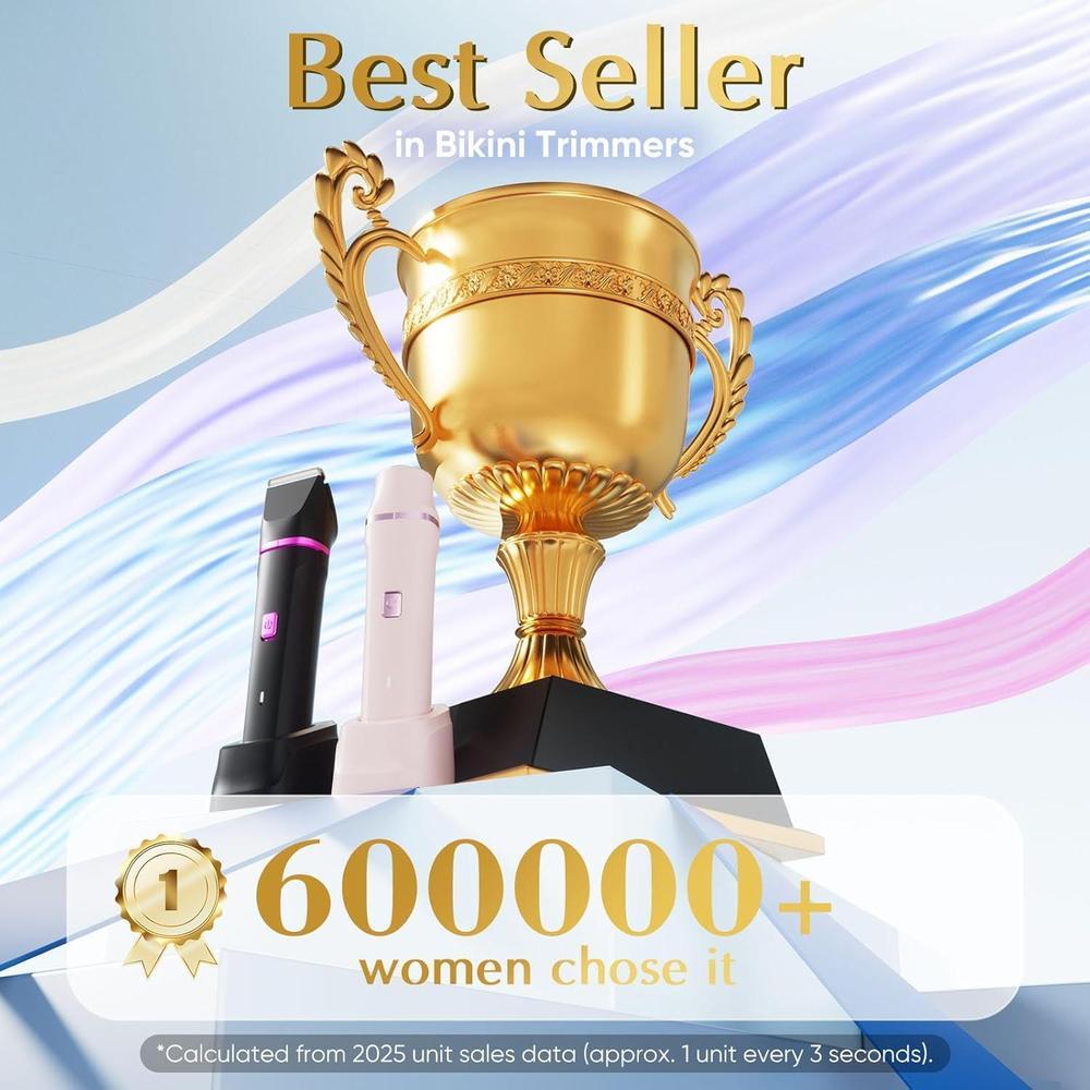 Bikini Trimmer Painless Electric Razor Silk Skin