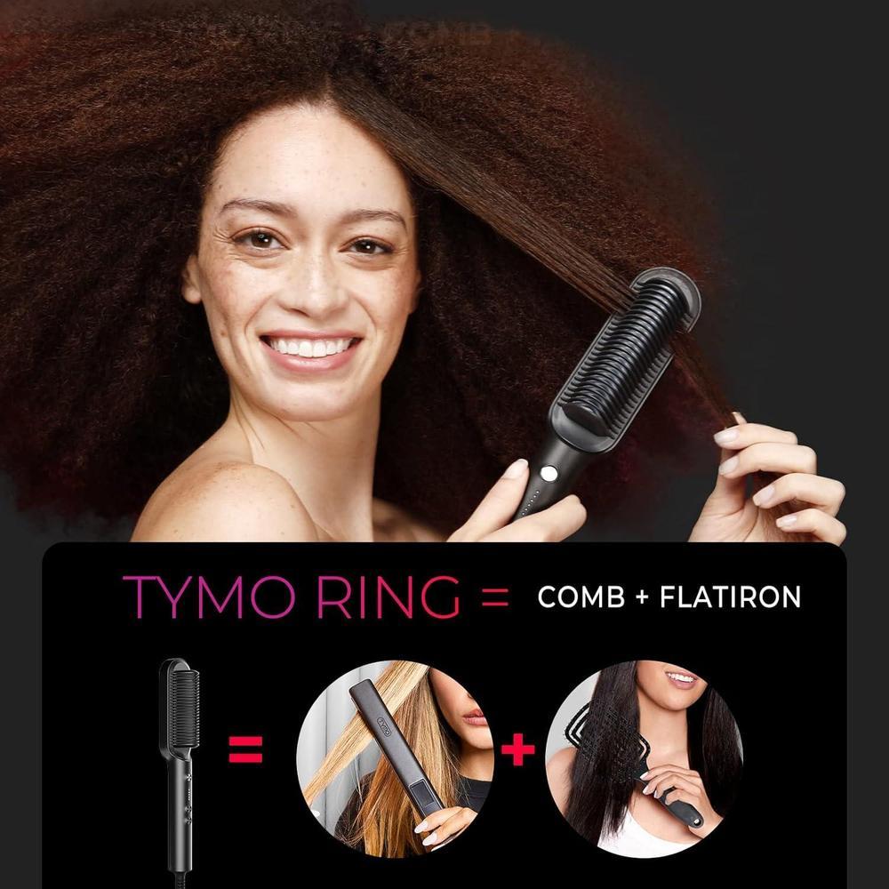 Hair Straightener Brush + 5 Temps