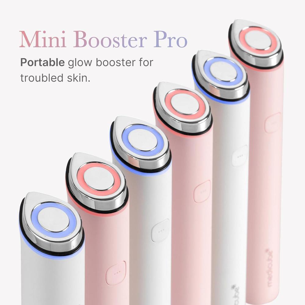 Mini Booster Pro White Facial Device For Beginners Portable For Beginners