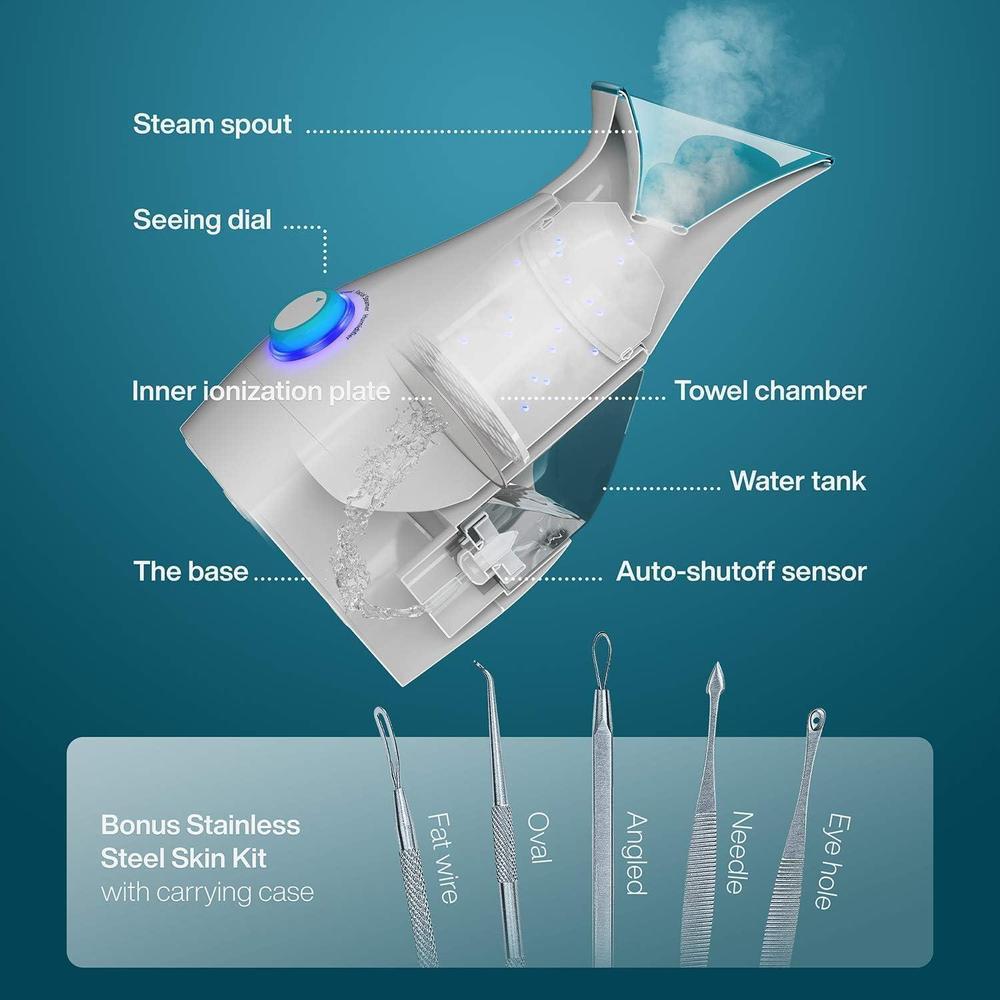 Nano Ionic Facial Steamer 200ml