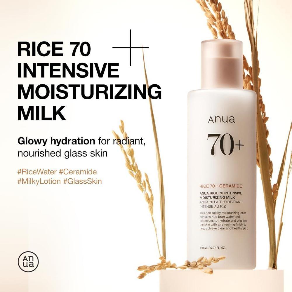 Rice 70 Intensive Moisturizing Milk Hydrating Face Lotion 150ml