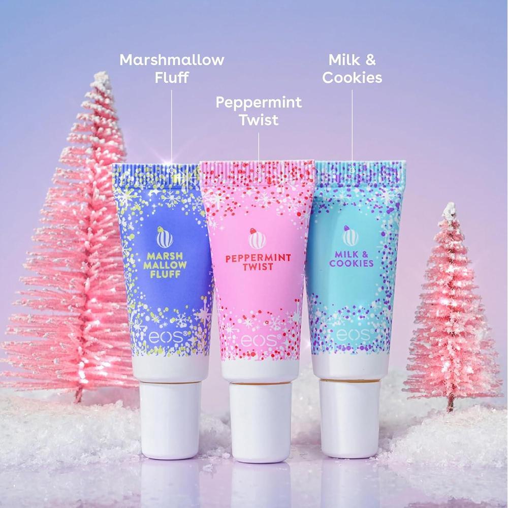 Eos Holiday 24H Moisture Mini Super Balm Set