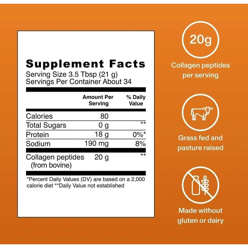 Vital Proteins Collagen Peptides Powder 25.7 Oz