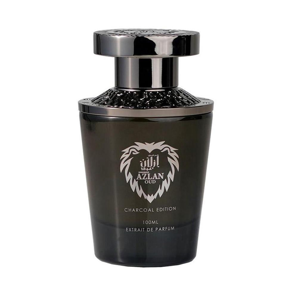 Al Haramain Azlan Oud Charcoal Edition Extrait De Parfum para hombres, aroma amaderado de larga duraciónn